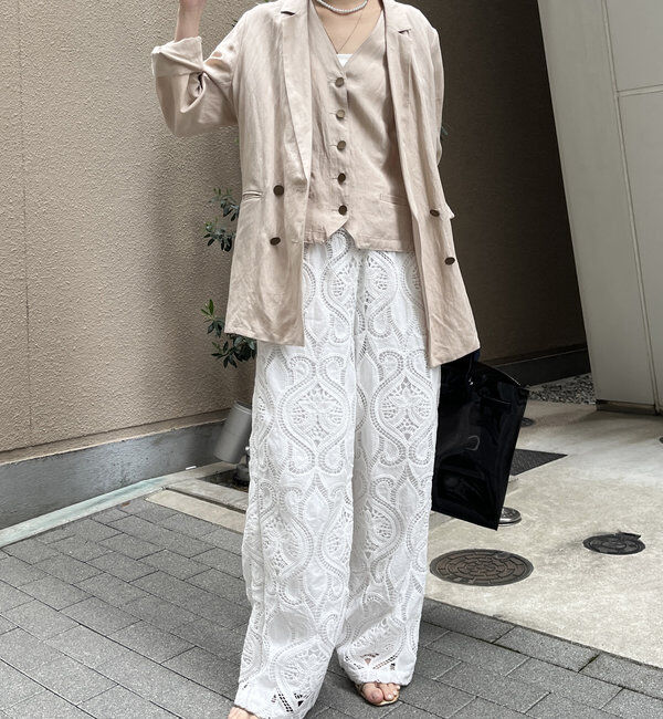  「リヨセルリネンジャケット」|テーラードジャケット|