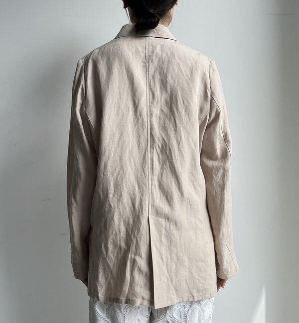  「リヨセルリネンジャケット」|テーラードジャケット|