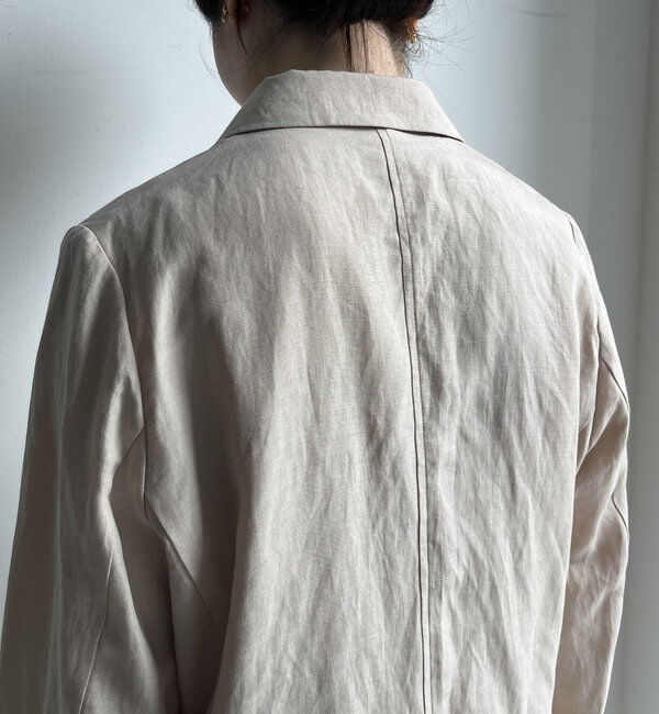  「リヨセルリネンジャケット」|テーラードジャケット|