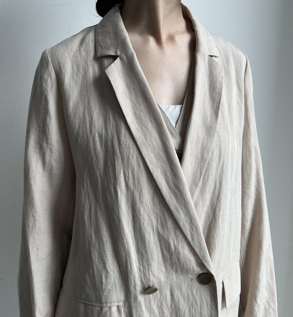  「リヨセルリネンジャケット」|テーラードジャケット|