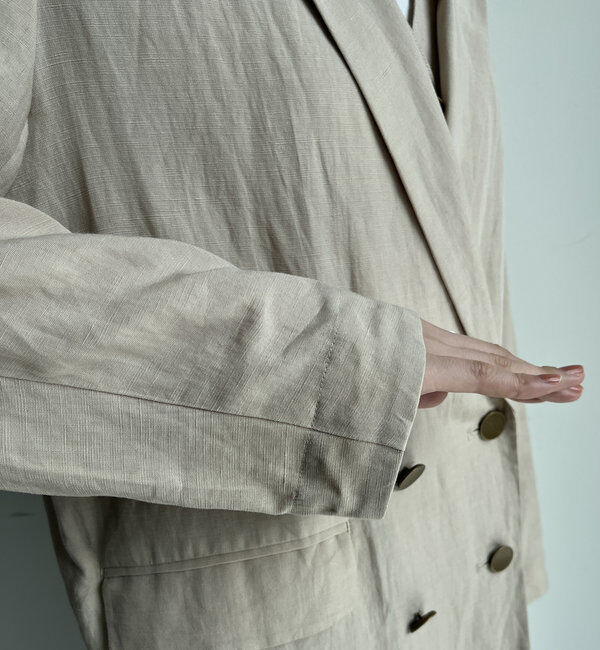  「リヨセルリネンジャケット」|テーラードジャケット|