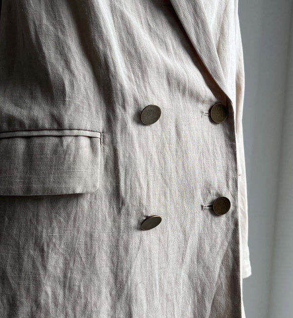  「リヨセルリネンジャケット」|テーラードジャケット|