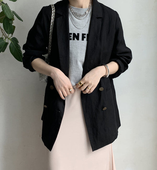  「リヨセルリネンジャケット」|テーラードジャケット|