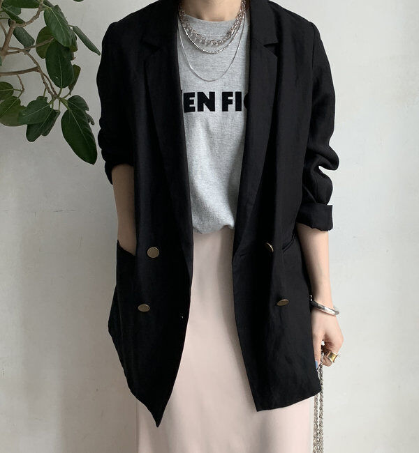  「リヨセルリネンジャケット」|テーラードジャケット|