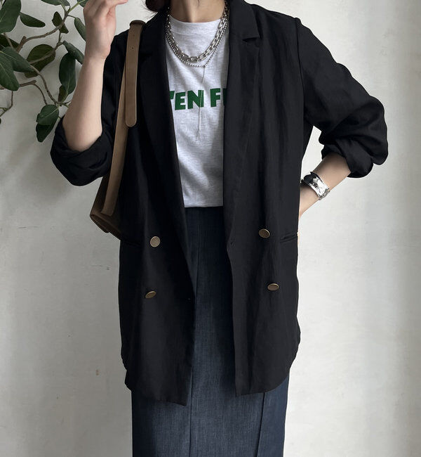  「リヨセルリネンジャケット」|テーラードジャケット|