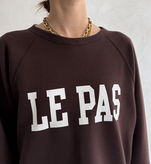  「【WEB限定】袖リブダンボールロゴトップス」|Tシャツ・カットソー|