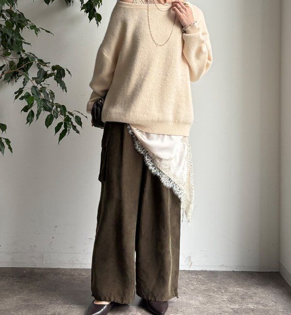  「キュプラカーゴパンツ」|チノ|