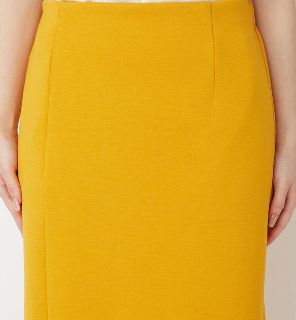  「《累計販売１万枚突破！・全骨格着やせ》スリットダンボールナロースカート」|スカート|