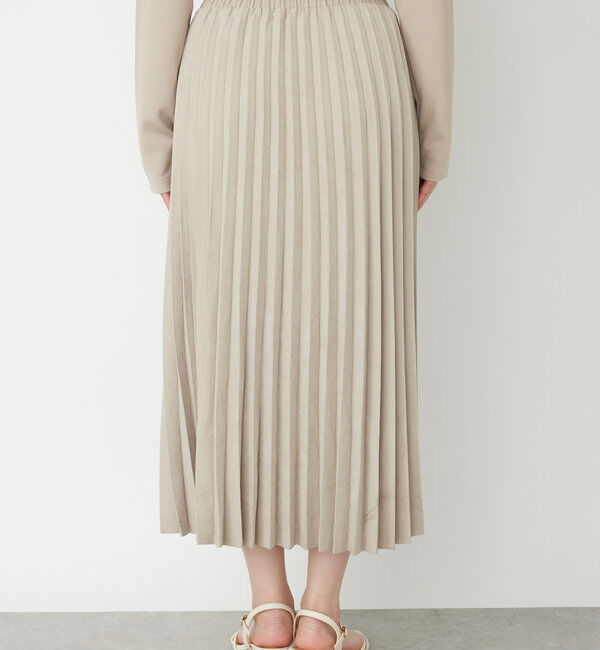  「《ウエストゴムで楽ちん仕様》アコーディオンプリーツスカート」|スカート|