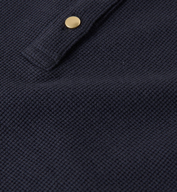  「《着回しに使いやすい》ワッフル２WAYプルオーバー」|Tシャツ・カットソー|