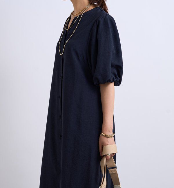  「《大人可愛いムードに》タンブラーブッチャーワンピース」|その他|