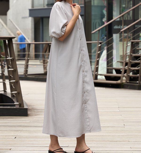  「《大人可愛いムードに》タンブラーブッチャーワンピース」|その他|