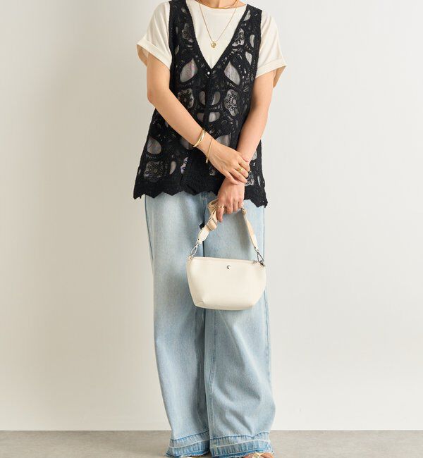  「《大人フェミニン》刺繍ラッセルレースジレ」|その他|