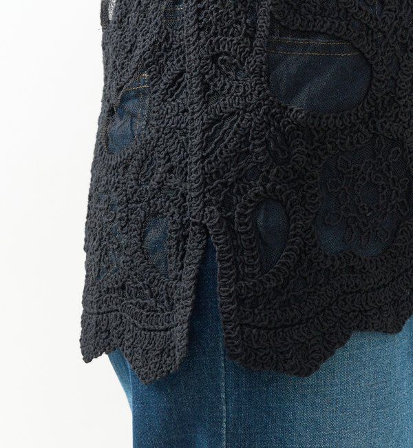  「《大人フェミニン》刺繍ラッセルレースジレ」|その他|