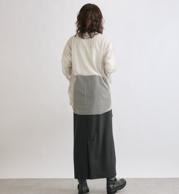  「【ストレッチ◎】ドットIラインタイトスカート」|スカート|