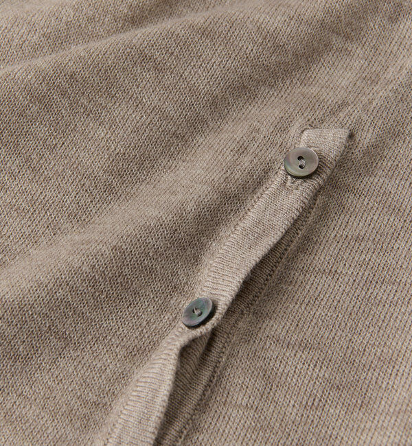  「【すっきりきれい見え】アシンメトリードレープニット」|ニット・セーター|