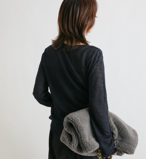  「【MYSELFbyRD（マイセルフバイリヴドロワ）】lacy LongTee」|Tシャツ・カットソー|