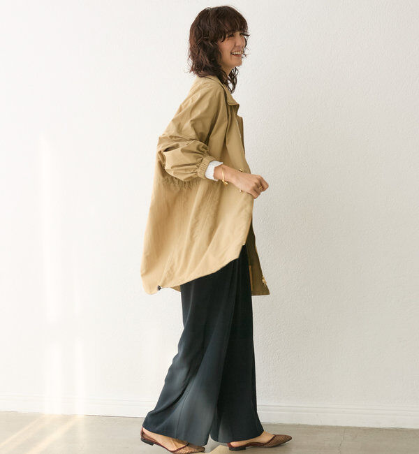  「【サッと羽織れる】ポンチョコート」|その他|