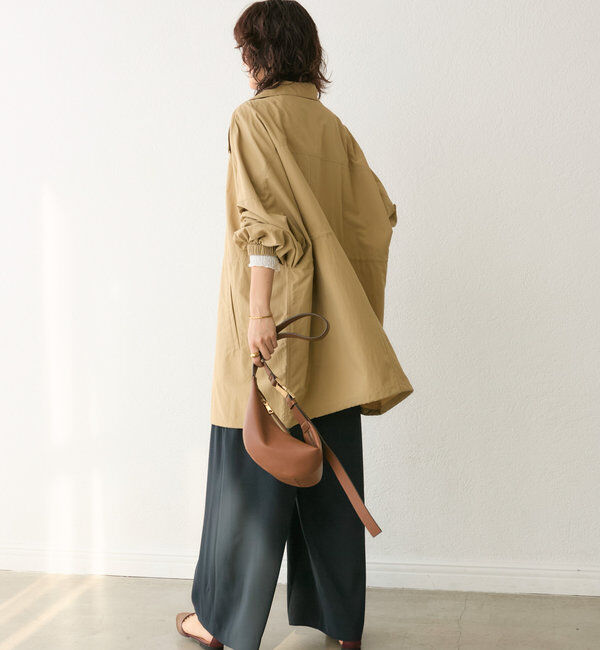  「【サッと羽織れる】ポンチョコート」|その他|