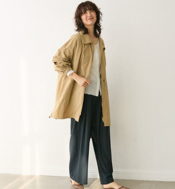  「【サッと羽織れる】ポンチョコート」|その他|