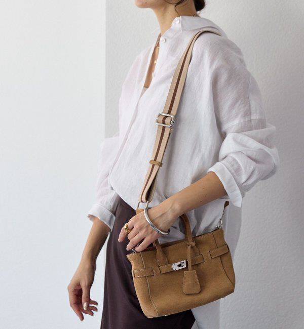  「予約【実用性抜群】ひねり金具ミニトートバッグ」|クラッチバッグ|