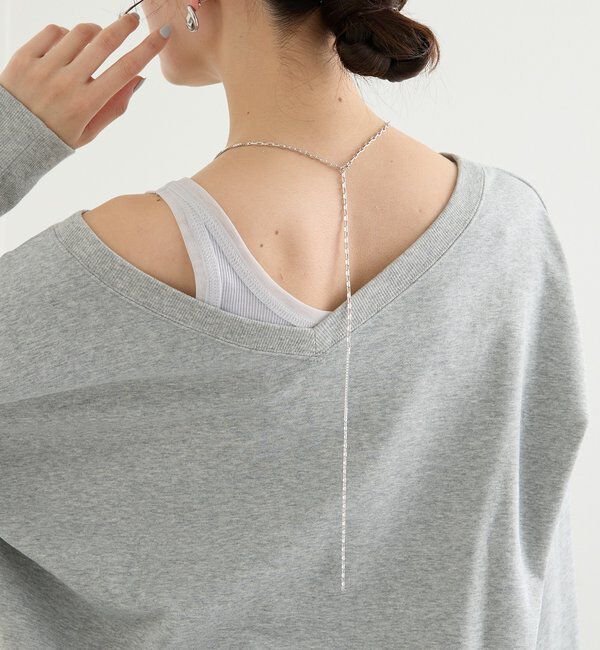  「予約【アレンジ自在】コンビチェーンマルチネックレス」|ブローチ・コサージュ|