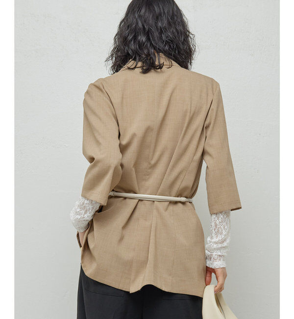  「【人気アイテムが今年も登場！】ハーフスリーブジャケット」|テーラードジャケット|