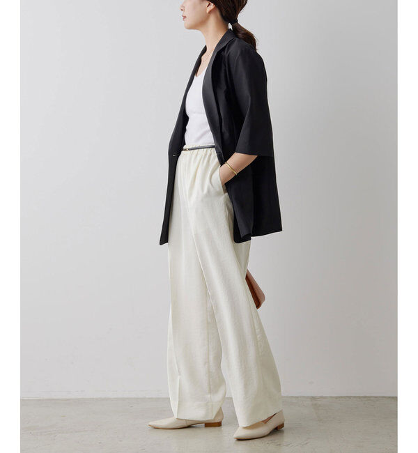  「【人気アイテムが今年も登場！】ハーフスリーブジャケット」|テーラードジャケット|