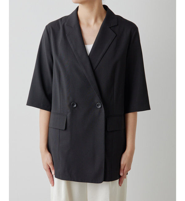  「【人気アイテムが今年も登場！】ハーフスリーブジャケット」|テーラードジャケット|