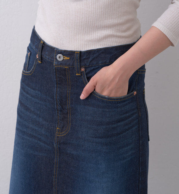  「【HERITANOVUM】デニムスカート」|スカート|