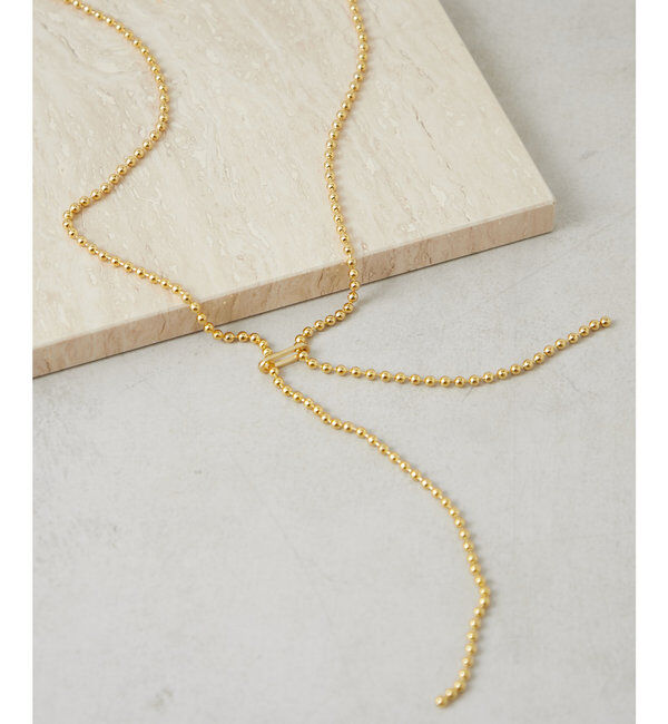  「【EO】ボールチェーンネックレス」|ネックレス|