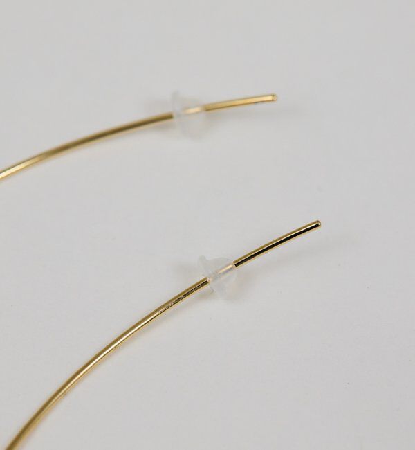  「シェルパールラインフックピアス」|リング|