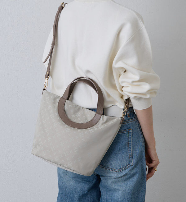  「ナイロンジャガード2WAYミニトートバッグ」|トートバッグ|