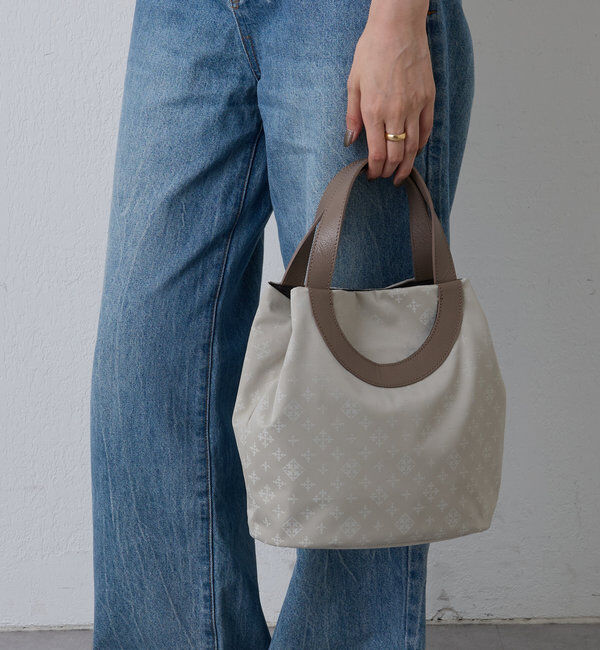  「ナイロンジャガード2WAYミニトートバッグ」|トートバッグ|