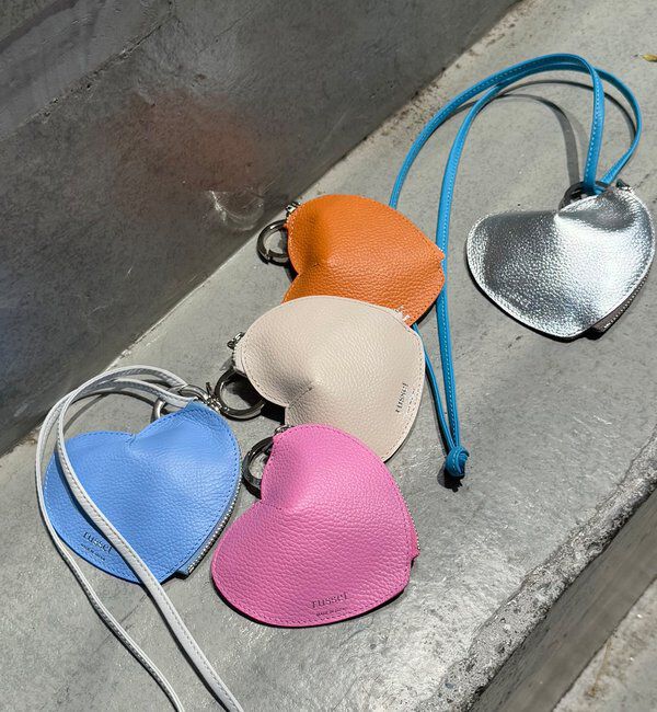  「レザーハートチャーム」|その他|