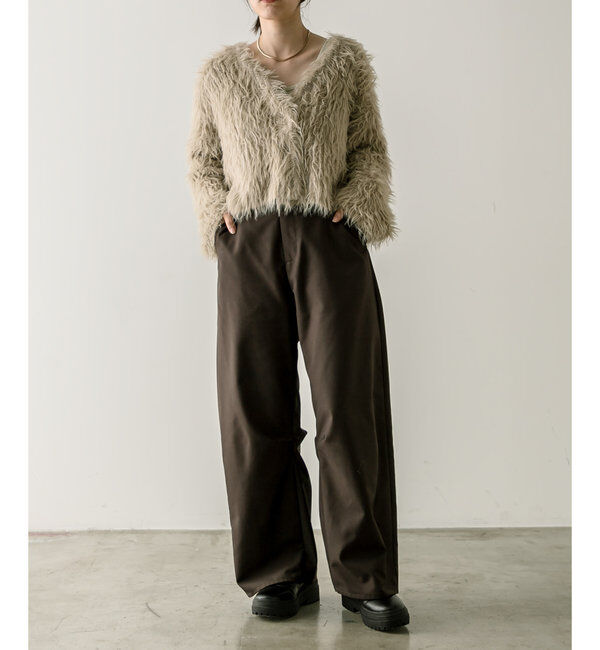  「【３サイズ/6色展開】カーブスラックス」|チノ|