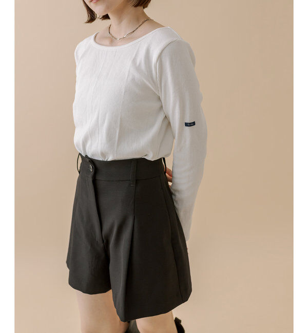  「[mline]チビ長袖ロングTシャツ」|Tシャツ・カットソー|