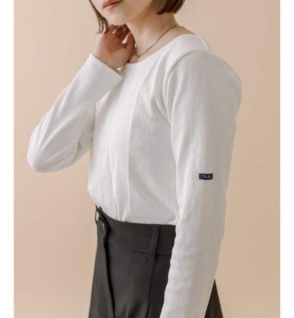  「[mline]チビ長袖ロングTシャツ」|Tシャツ・カットソー|