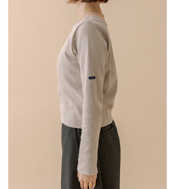  「[mline]チビ長袖ロングTシャツ」|Tシャツ・カットソー|