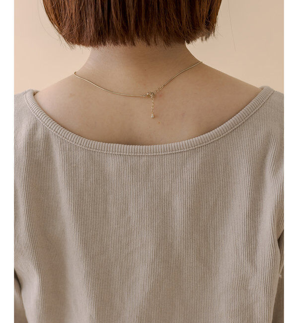  「[mline]チビ長袖ロングTシャツ」|Tシャツ・カットソー|