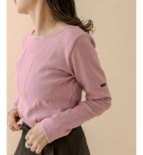  「[mline]チビ長袖ロングTシャツ」|Tシャツ・カットソー|