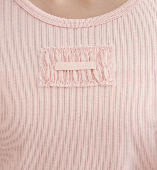  「[mline]ロゴポイントリブＴ」|Tシャツ・カットソー|