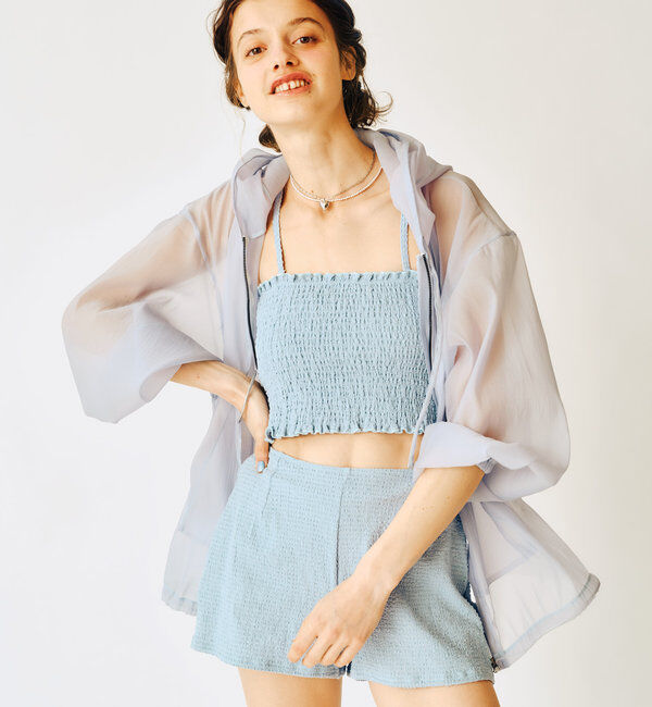  「シアーパーカー4SETスイムウェア」|ビキニ|