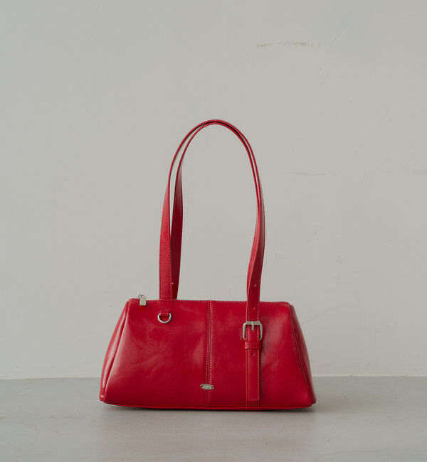  「アシメハンドルロングスリーブボストンバッグ」|ボストンバッグ|