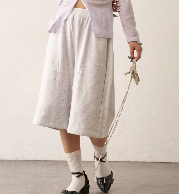  「ダブルニーホットフィットハーフパンツ 」|チノ|