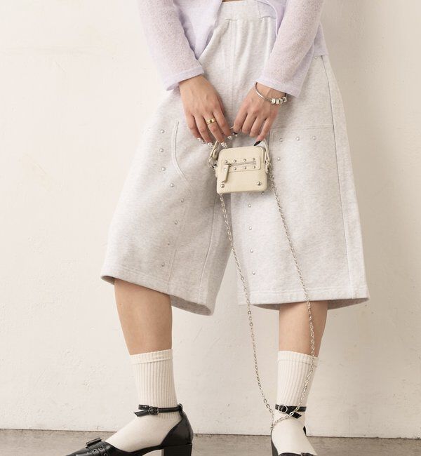  「ダブルニーホットフィットハーフパンツ 」|チノ|