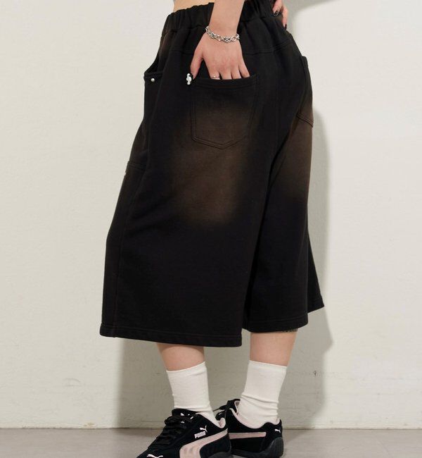  「ダブルニーホットフィットハーフパンツ 」|チノ|