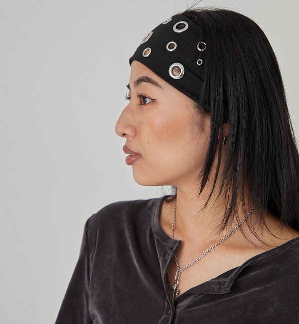  「アイレットヘアバンド」|その他|ブラック