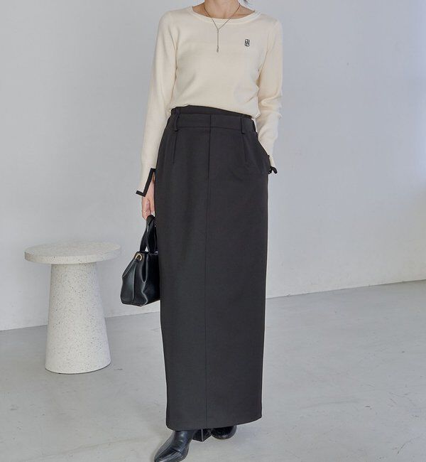  「【低身長サイズあり】Wウエストスカート」|スカート|