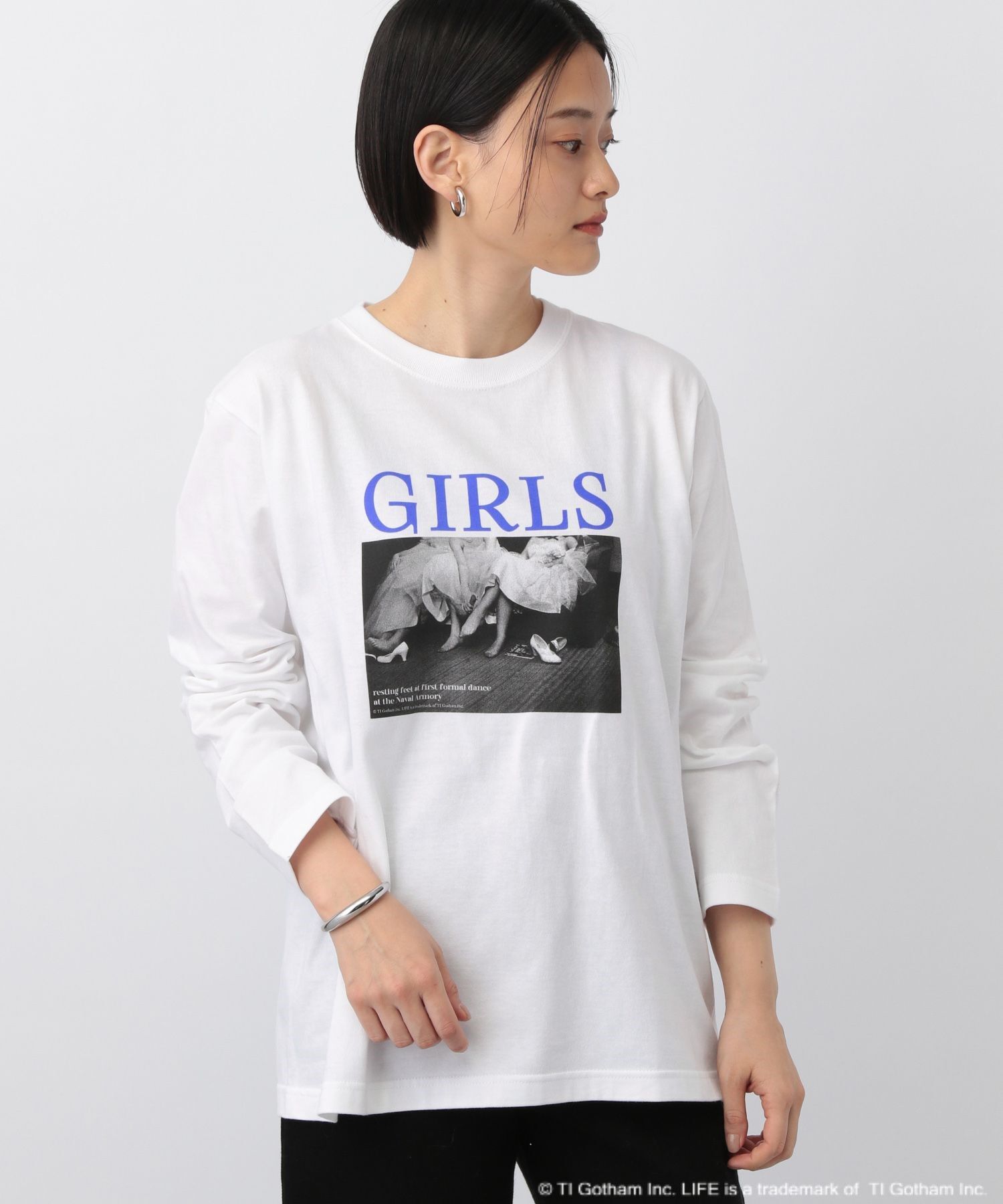 A part by 「【別注】LIFEロンT」|Tシャツ・カットソー|ブルー